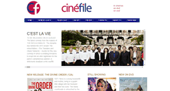 Desktop Screenshot of cinefile.co.uk